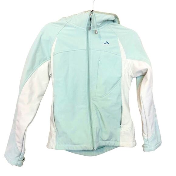 Denali Size Medium M OutDoor Light Mint Jacket Heavy Zipper Winter Stylish - Picture 1 of 16